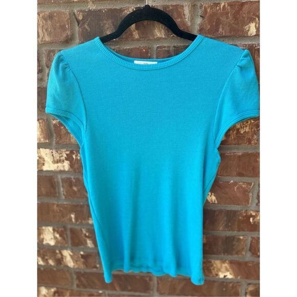 T.la by Anthropologie color blue size Medium in excellent condition new no tag - Picture 2 of 9